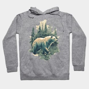 Forest bear Hoodie